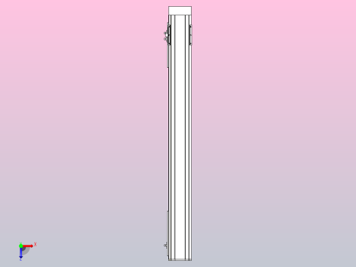 MTH10标准螺杆滑台[MTH10-L#-900-BM-P10-C3]俯视缩略图