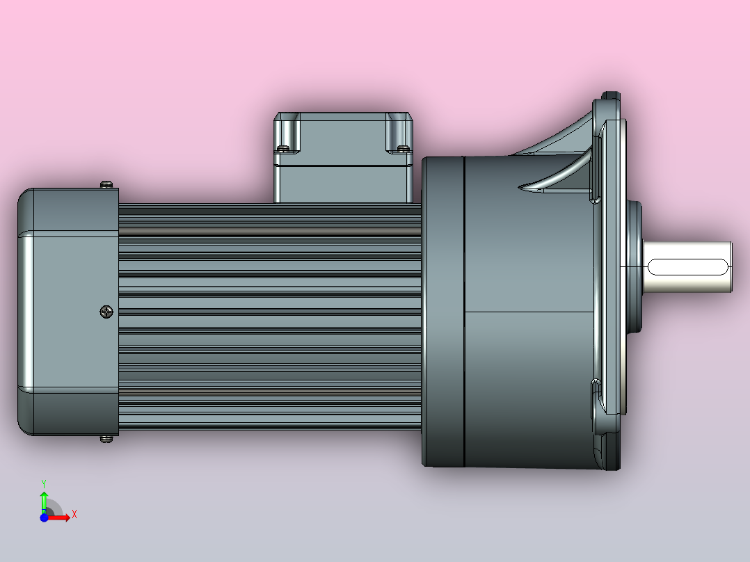 标准电机s1500v01-R前视图