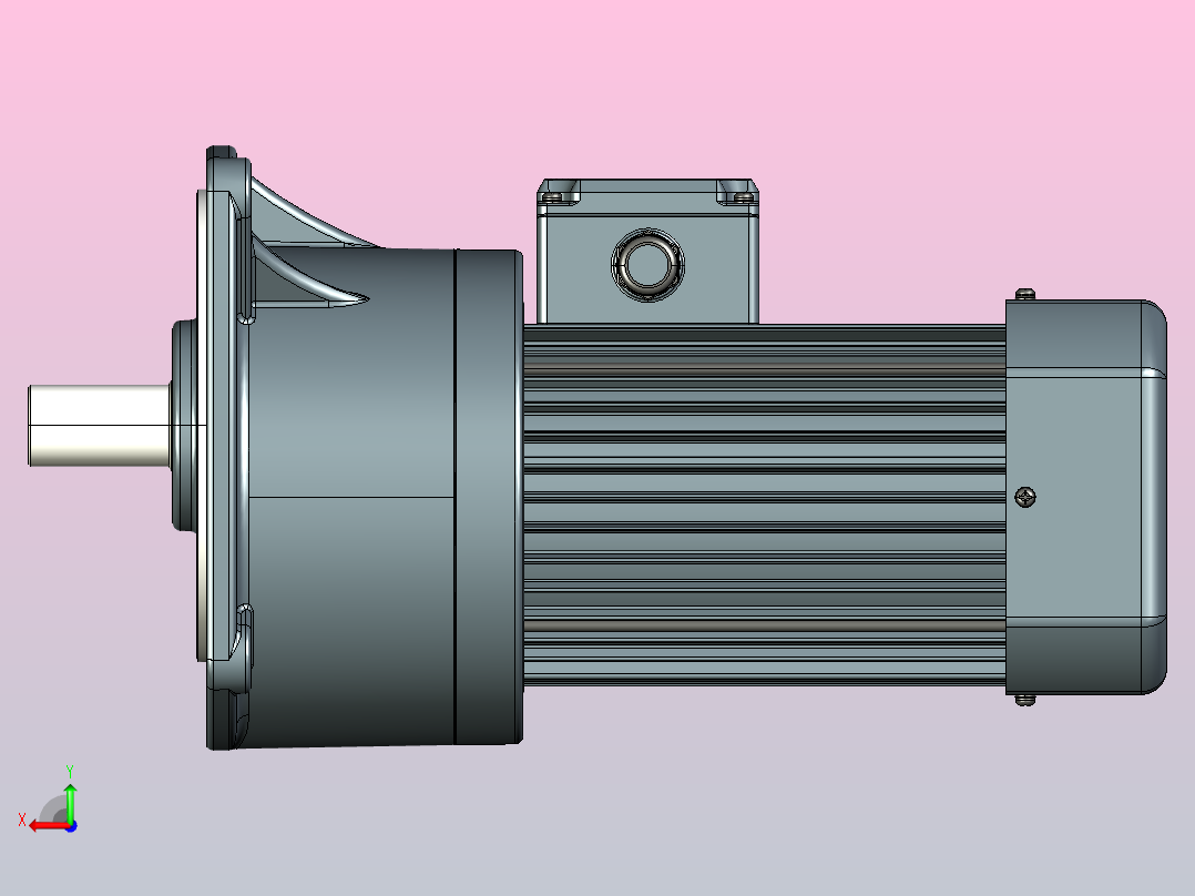 标准电机s1500v01-R后视图
