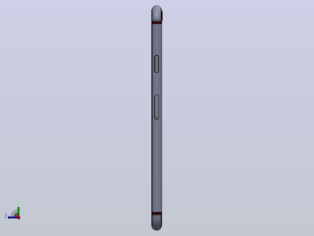 iPhone 6 plus（5.5 英寸）黄金版右视图