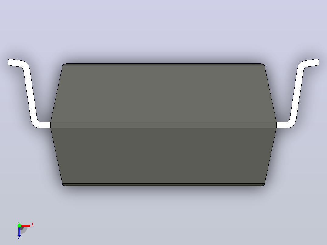 106x SOIC 封装（小外形集成电路）SOIC254P960X380-4N俯视图