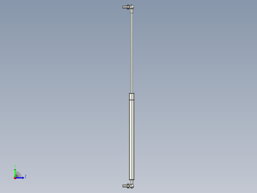gsb18-b-b-s240_asm氮气弹簧左视图