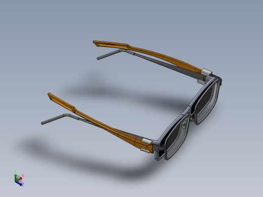 3D眼镜夹