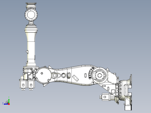 那智机器人nachi mc280l 6axis-industrial robot右视缩略图