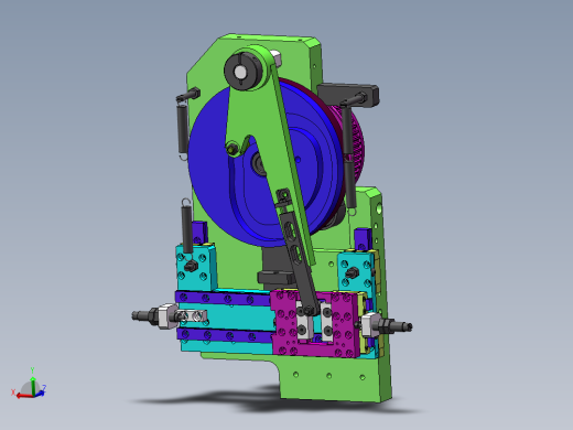 凸轮搬运机械手装置sw18可编辑