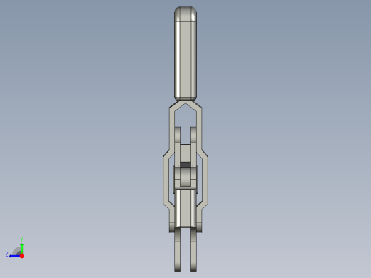 GH-12137快速夹钳3D模型右视缩略图