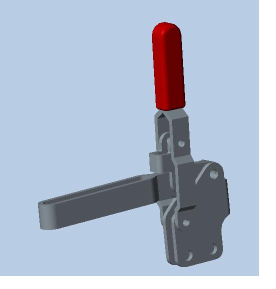 GH-12137快速夹钳3D模型