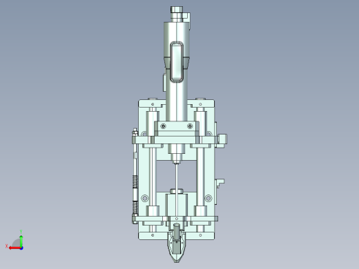 上下气动电批3D数模图纸 x_t格式后视缩略图