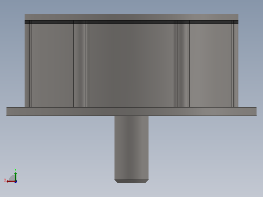 solidworks 游艇的b型铰链后视缩略图