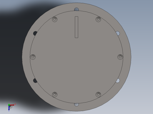 solidworks 游艇的b型铰链俯视缩略图
