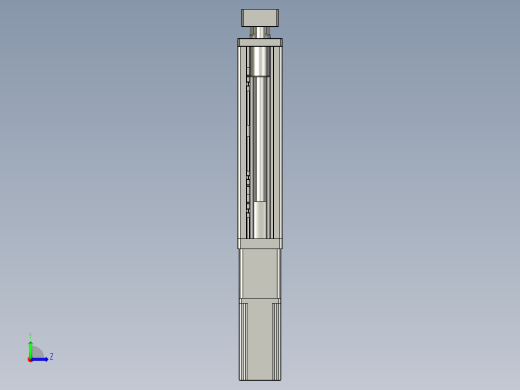 12VZ电动缸-VZ6D-S150-BC左视缩略图
