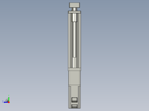 12VZ电动缸-VZ6D-S150-BC右视缩略图