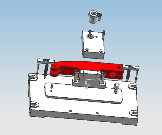 左摆动杠杆加工工艺及钻12孔夹具设计【含三维SolidWorks和UG】缩略图