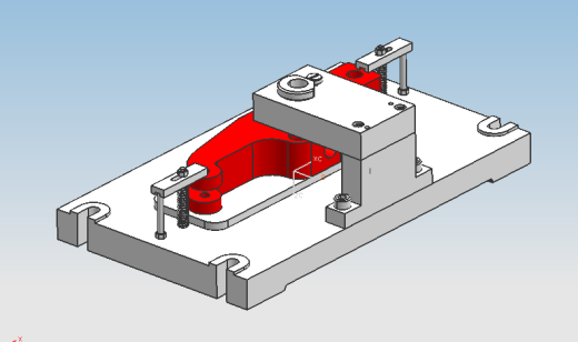 左摆动杠杆加工工艺及钻12孔夹具设计【含三维SolidWorks和UG】缩略图