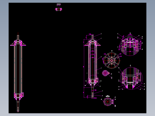 动态选粉机（全套CAD图纸） 机械设计CAD图纸DWG图纸2D图纸