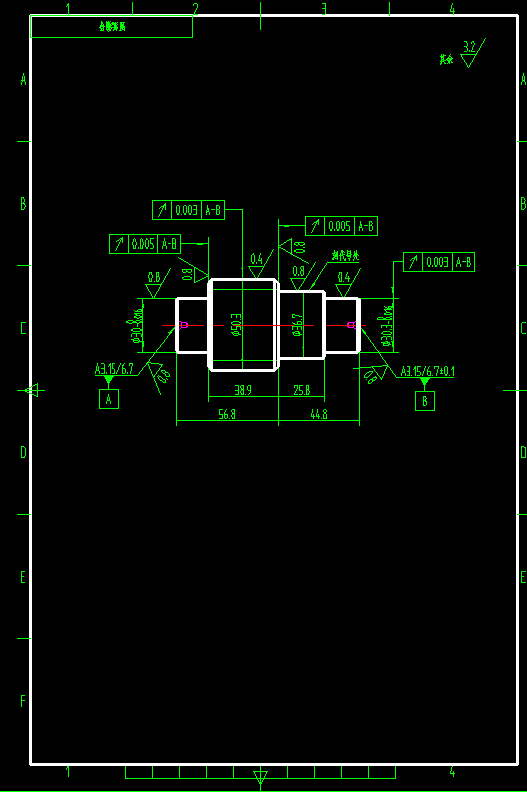 滚齿夹具-短轴齿轮滚齿574530