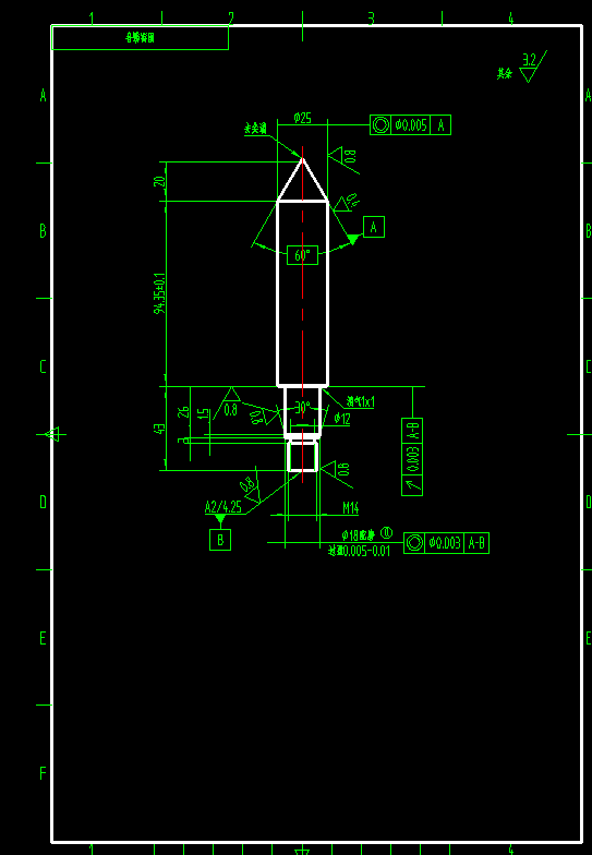 滚齿夹具-短轴齿轮滚齿574530