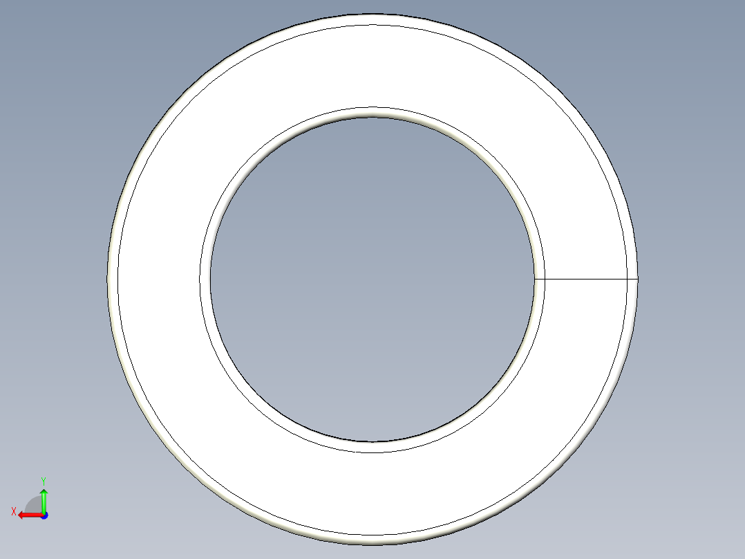 弹簧垫圈-M6后视图