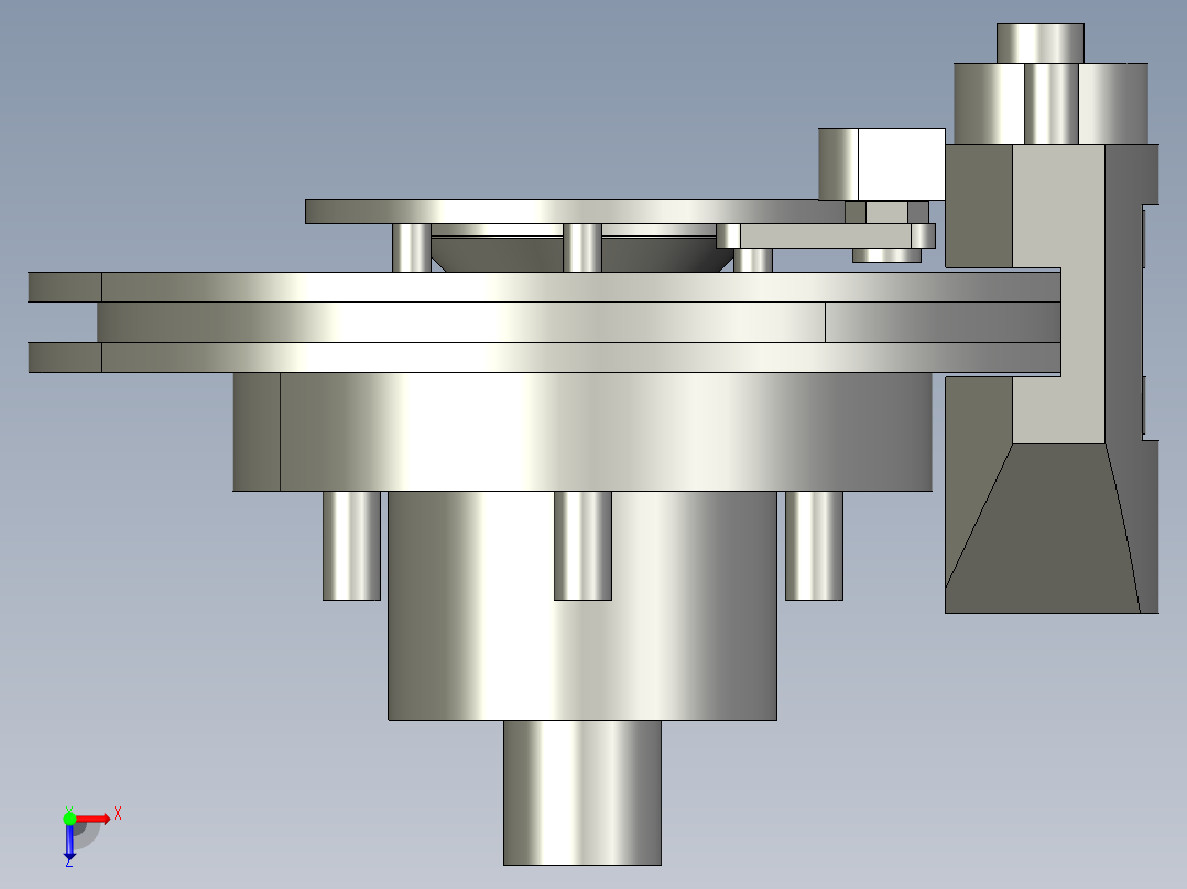 制动器 (47)俯视图