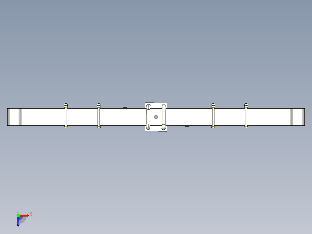 汽车悬架系统设计含三维图1491197===350俯视图