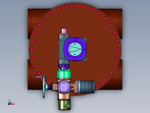 刷热交换器自动管刷系统前视缩略图