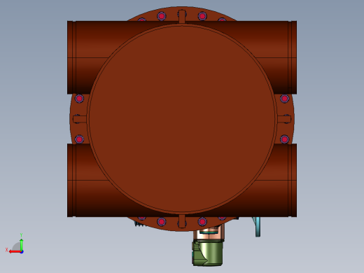 刷热交换器自动管刷系统后视缩略图