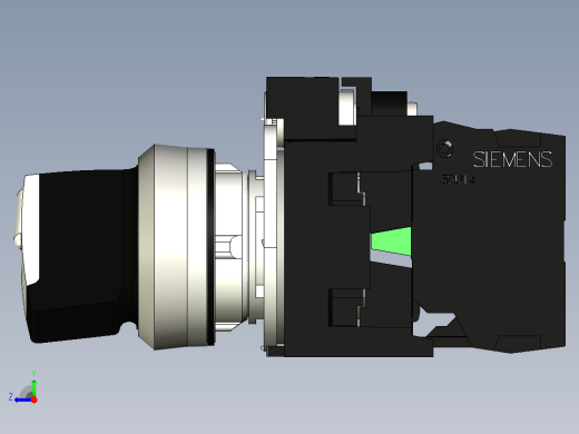 西门子电源开关右视缩略图