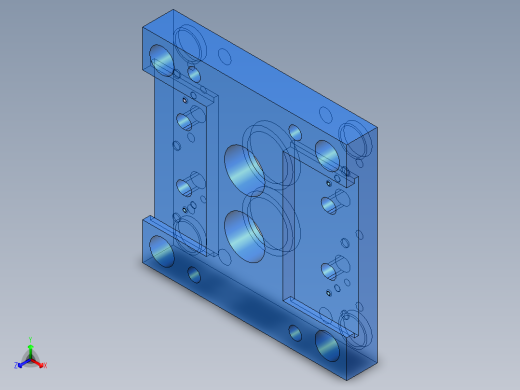 杯子注塑模具设计含三维二维说明书正等轴测缩略图