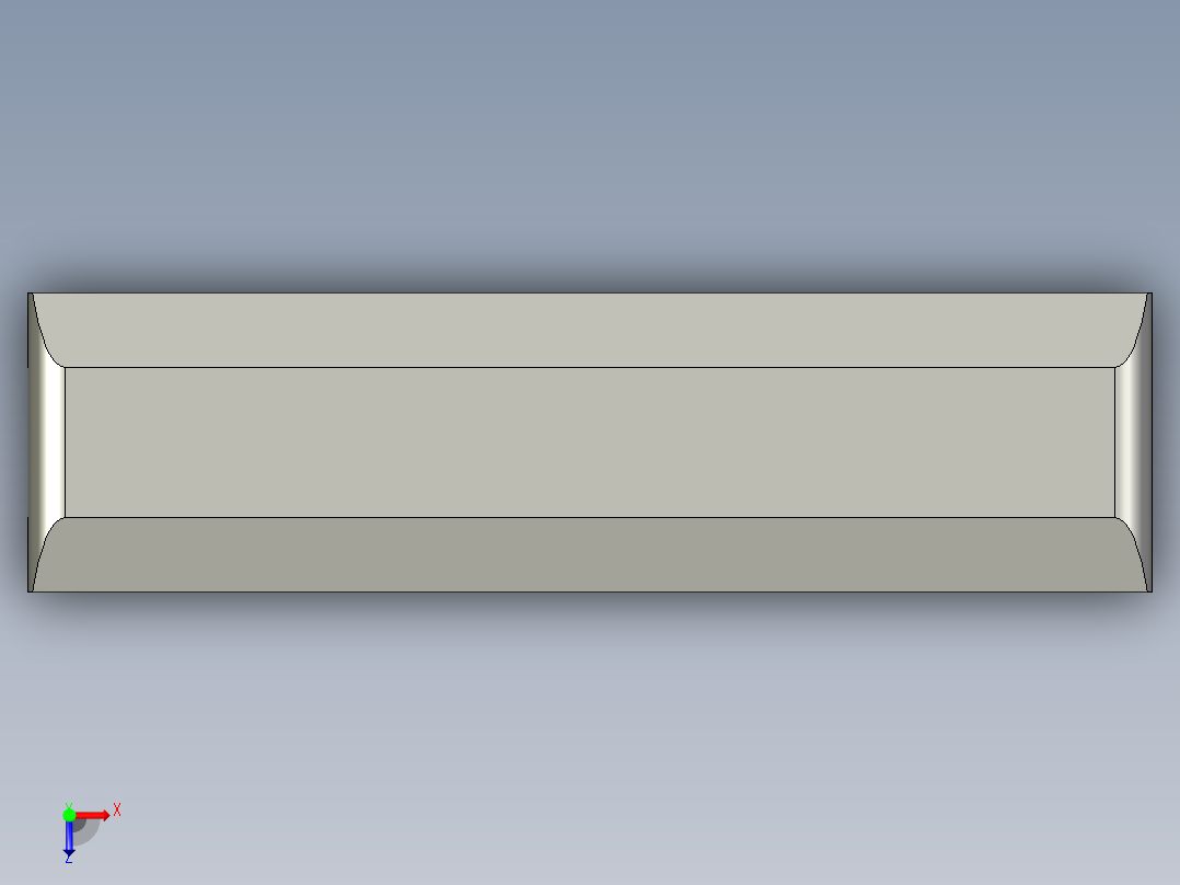 型材-KJN SLIDE HANGER KJN218953俯视图