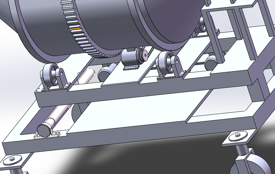 滚筒干燥机-三维