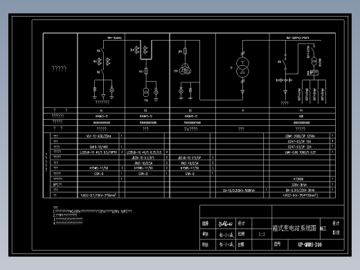 14箱式变电站系统图