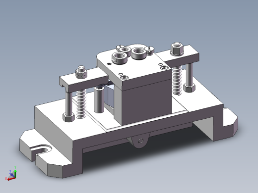 机油泵体钻孔夹具
