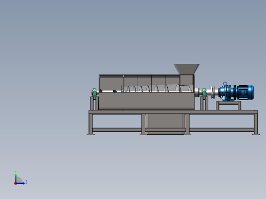 餐厨垃圾螺旋压榨脱水脱水机