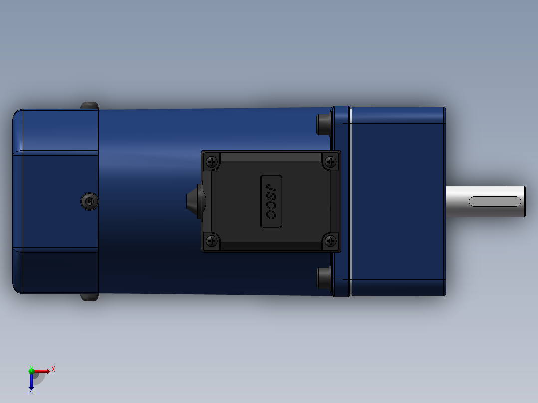 精研电机120yt01-18俯视图