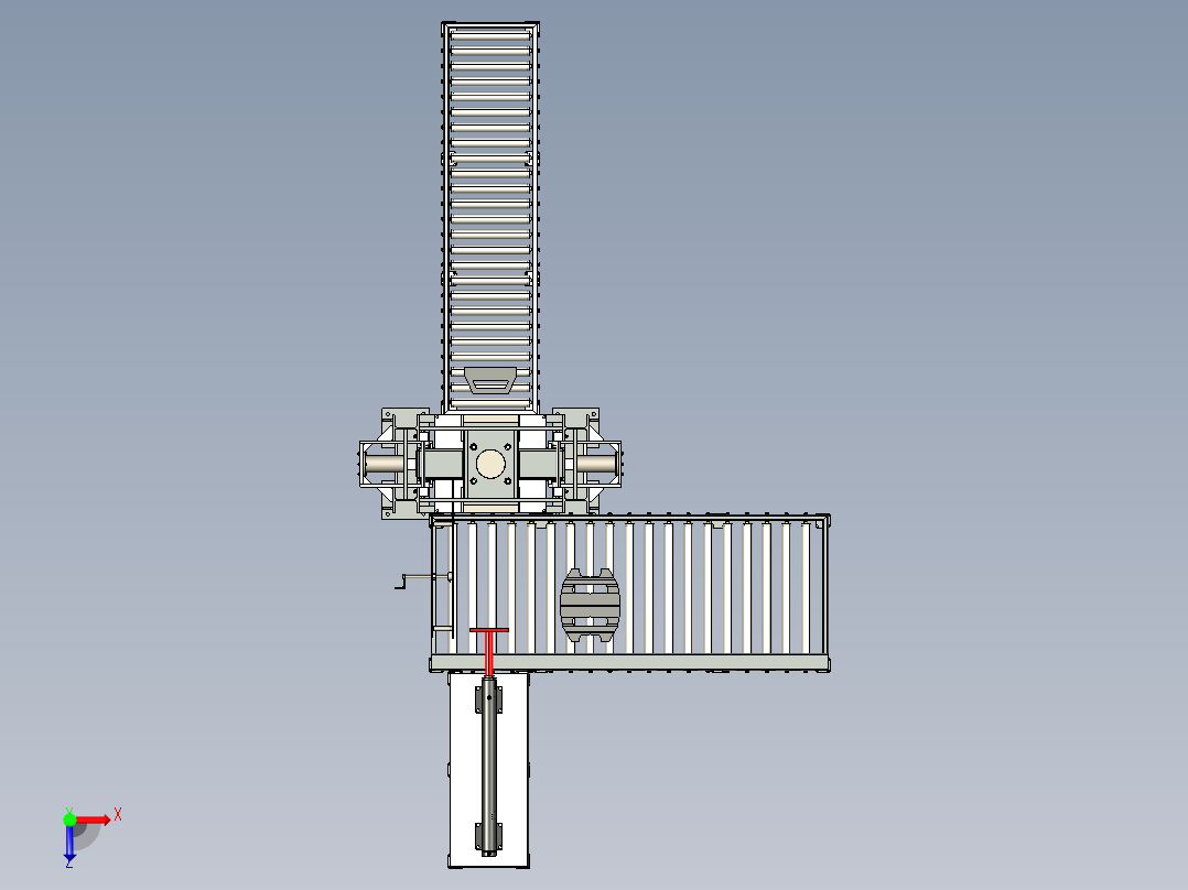分割压机step俯视图