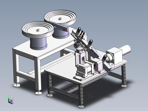 电梯导向接头铆压机总装（sw18可编辑+工程图）