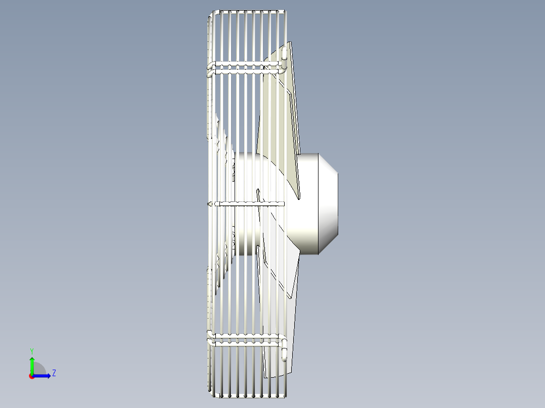 上海某品牌160L液压油冷左视图