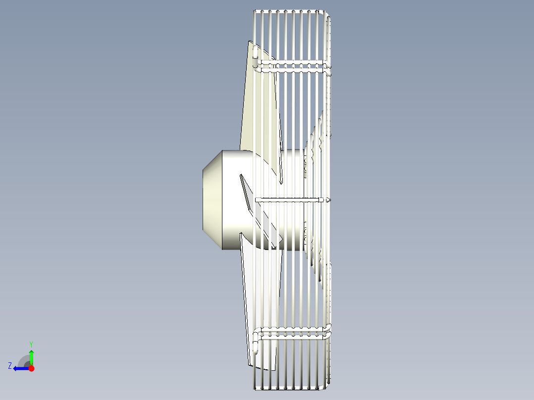 上海某品牌160L液压油冷右视图