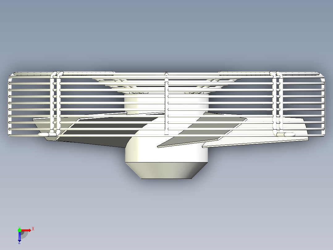 上海某品牌160L液压油冷俯视图