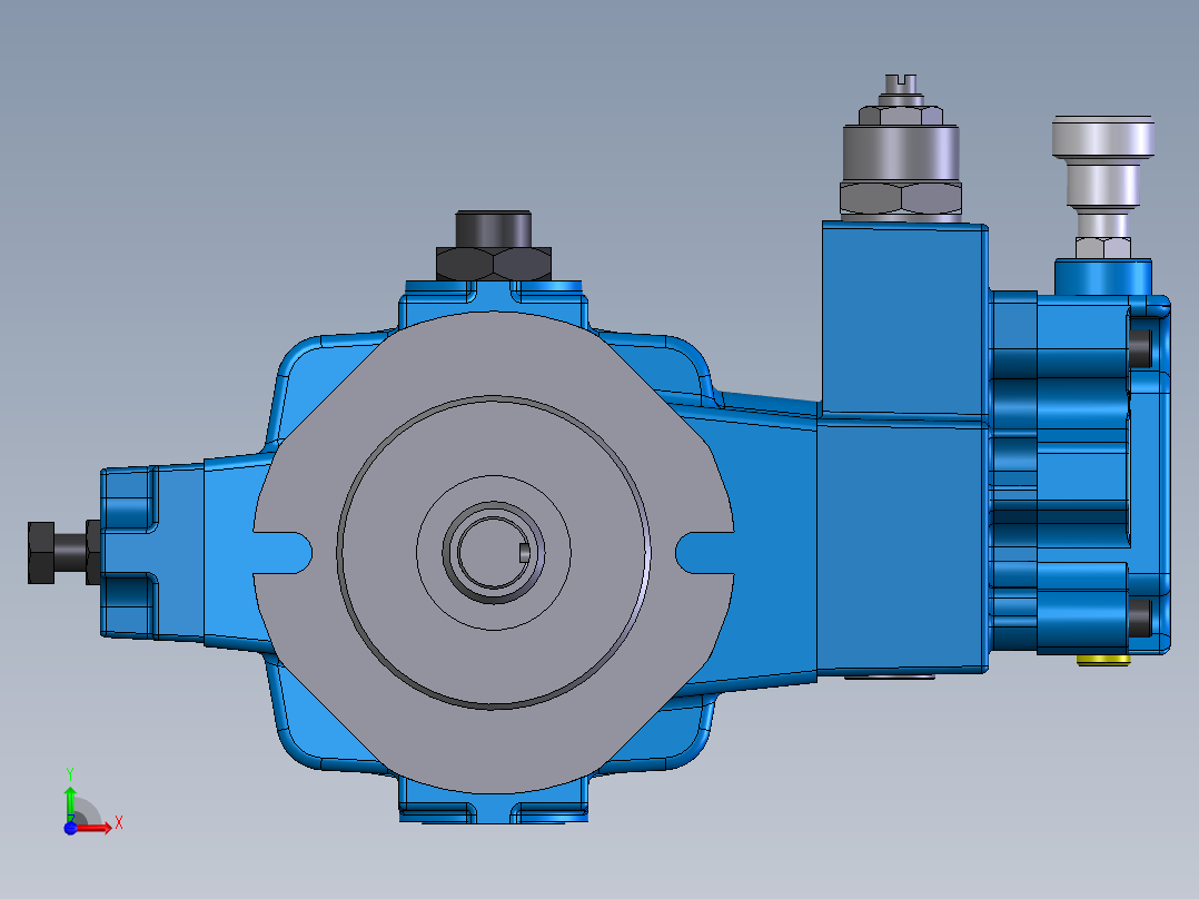 Continental Hydraulics-PVX-8B30-RF-P-1S17液压元件前视图