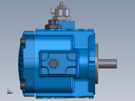 Continental Hydraulics-PVX-8B30-RF-P-1S17液压元件左视缩略图