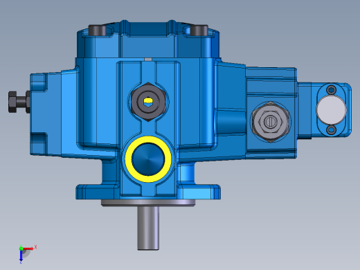 Continental Hydraulics-PVX-8B30-RF-P-1S17液压元件俯视缩略图
