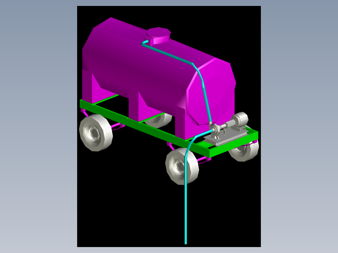 A2003916-半挂式水罐车