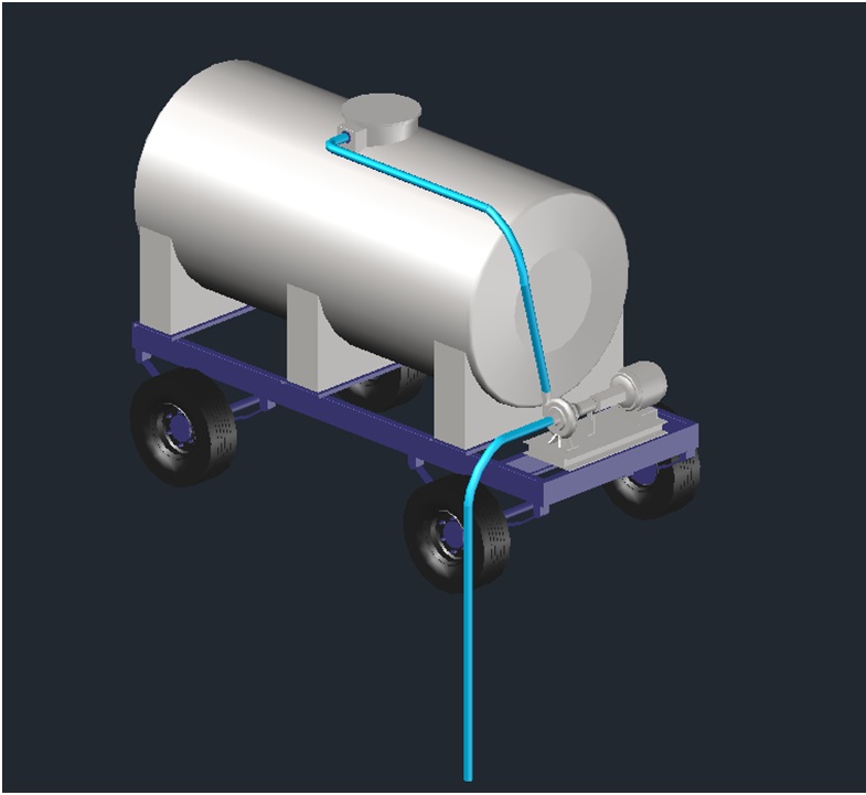 A2003916-半挂式水罐车