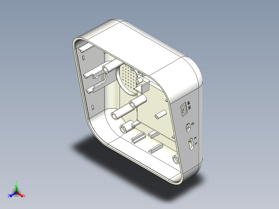 电子血压计建模UG三维 383296==150主视图