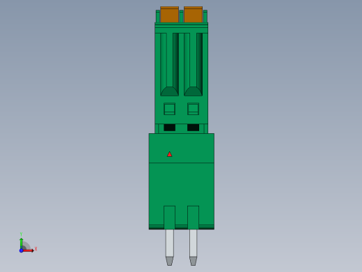 接线端子15EDGVC+KD-xxP-14-00AH前视缩略图