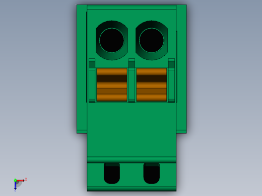 接线端子15EDGVC+KD-xxP-14-00AH俯视缩略图