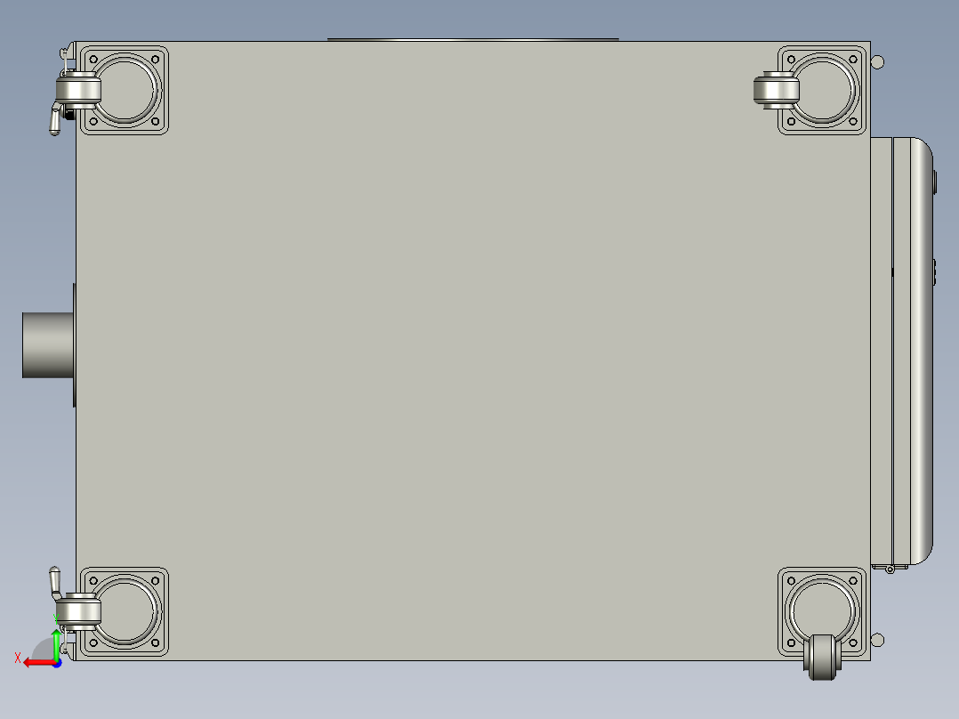 UWLZJCQ07大型集尘器后视图