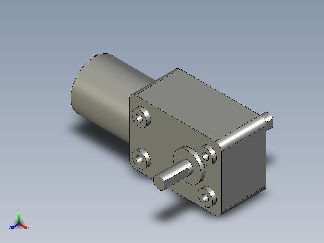直流马达GW4632-370-02蜗轮蜗杆减速机