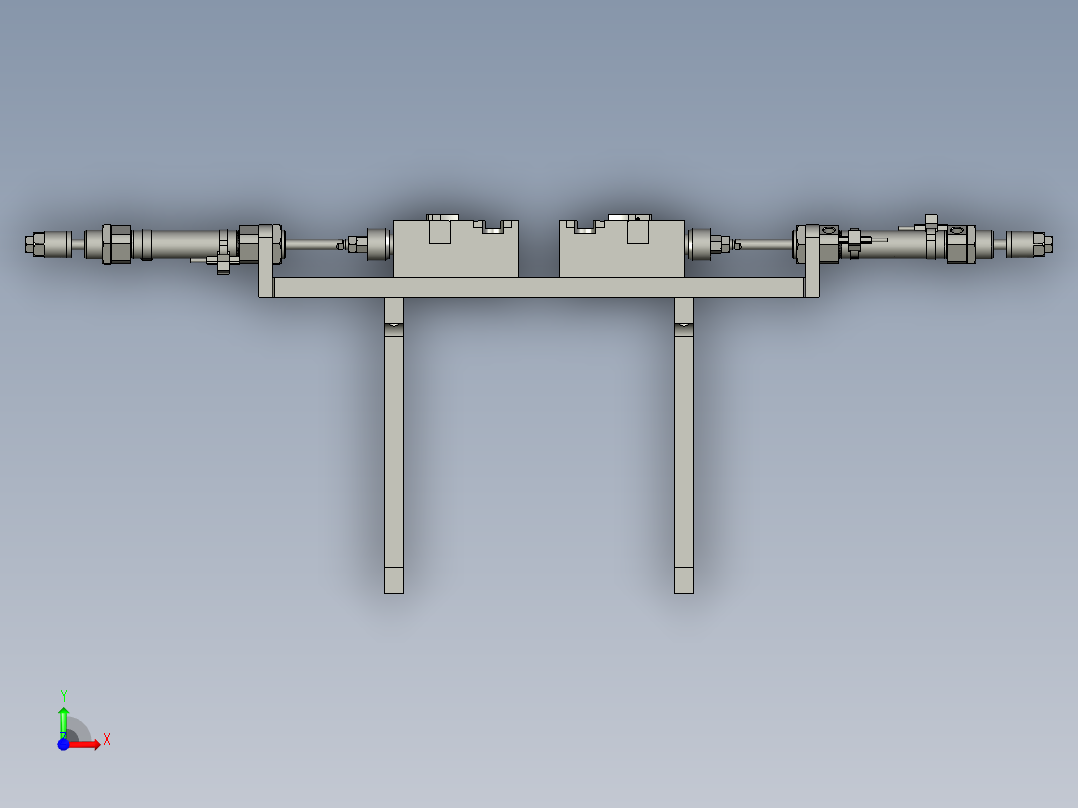 HG004-05-0-B头帽送料组件前视图